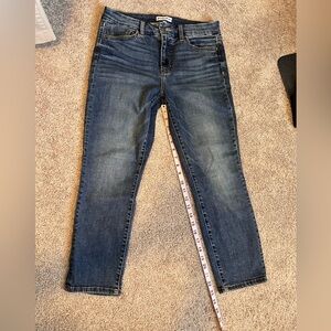 Studio Blue Dark Ankle Jeans